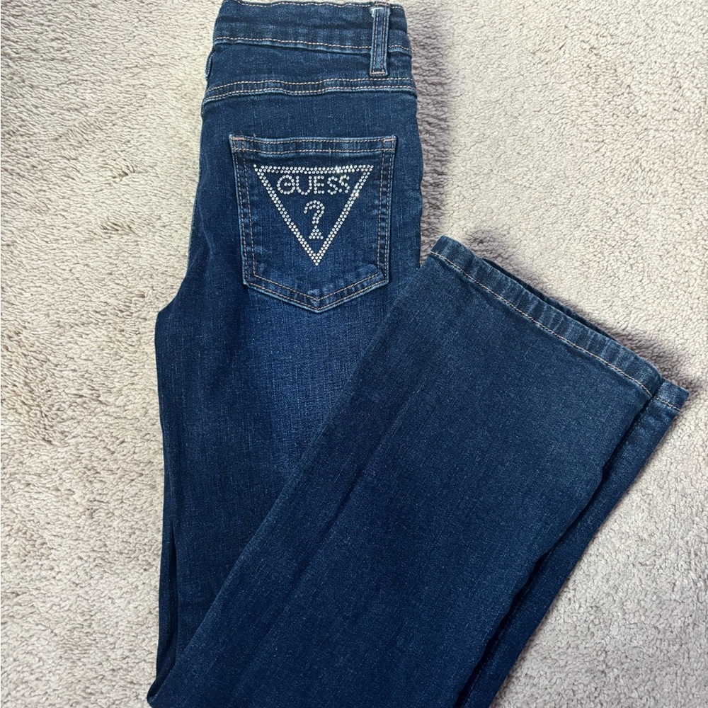 Guess Dark Blue Bootcut Jeans Girl’s Size 10